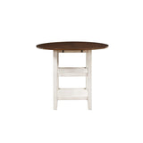 Kiwi White Wash Counter Height Table - Ornate Home