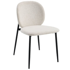 Klaus White/Black Side Chair (Set of 2) - Ornate Home