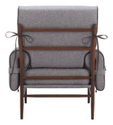 Klem Gray Accent Chair - Ornate Home