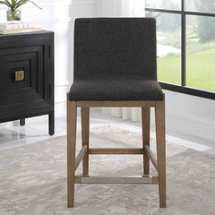 Klemens Chocolate Counter Stool - Ornate Home