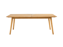 Klint 7-Piece Rectangular Teak Outdoor Dining Set with Stacking Armchairs - Ornate Home