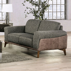 Kloten Gray Loveseat - Ornate Home