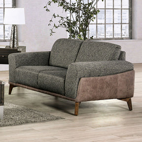 Kloten Gray Loveseat - Ornate Home