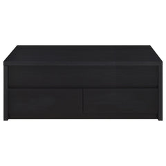 Knapp Black 2-piece Lift Top Coffee Table Set - Ornate Home
