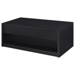 Knapp Black 2-piece Lift Top Coffee Table Set - Ornate Home