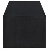 Knapp Black Lift Top Cocktail Coffee Table with Dual Drawers - Ornate Home