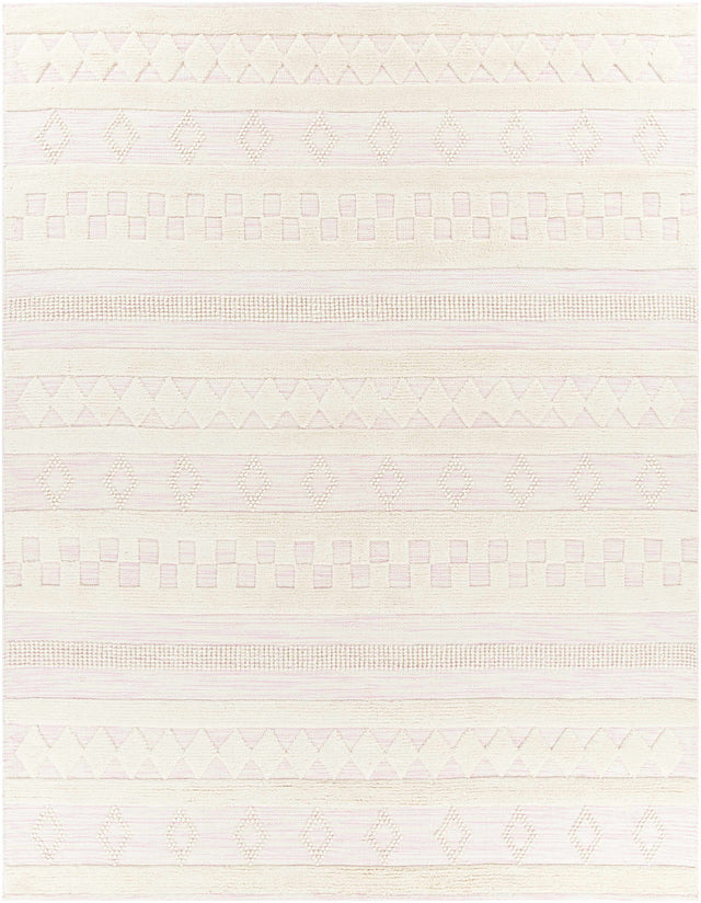 Knapp Pink Wool Rug - Clearance - Ornate Home