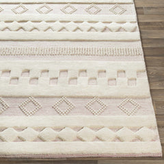 Knapp Pink Wool Rug - Clearance - Ornate Home