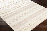 Knapp Pink Wool Rug - Clearance - Ornate Home