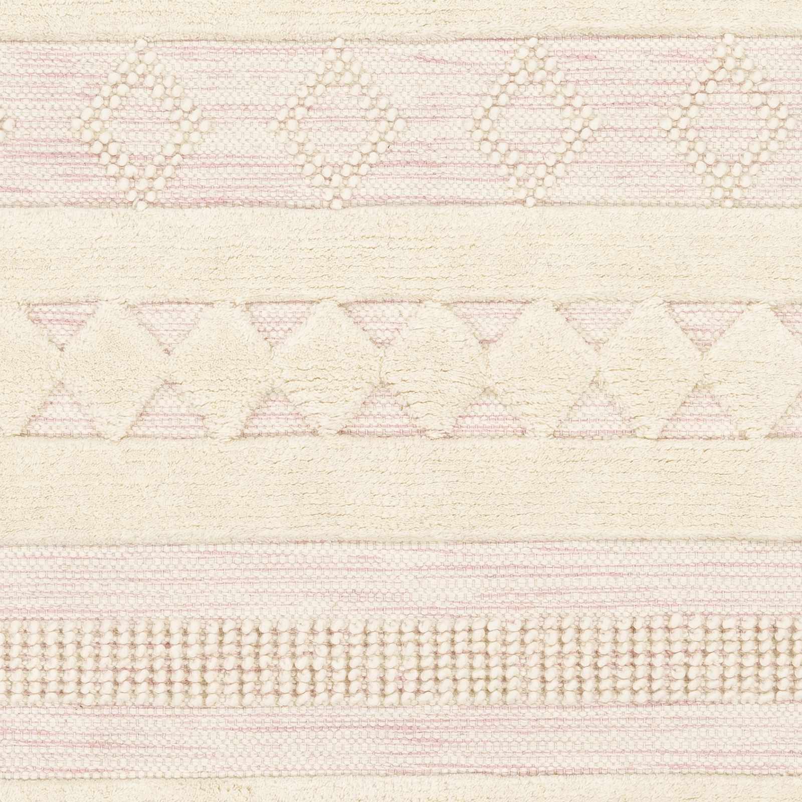 Knapp Pink Wool Rug - Clearance - Ornate Home