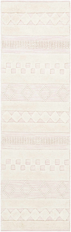 Knapp Pink Wool Rug - Clearance - Ornate Home