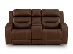 Knightington Brown PWR REC Love w/Audio Seating - Ornate Home