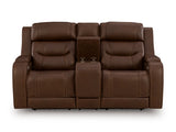 Knightington Brown PWR REC Love w/Audio Seating - Ornate Home