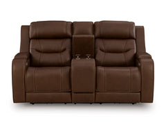 Knightington Brown PWR REC Love w/Audio Seating - Ornate Home