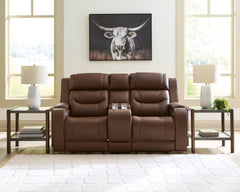 Knightington Brown PWR REC Love w/Audio Seating - Ornate Home