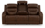Knightington Brown PWR REC Sofa w/Audio Seating (Online Special Price) - Ornate Home