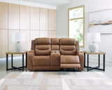 Knightington Caramel PWR REC Love w/Audio Seating - Ornate Home