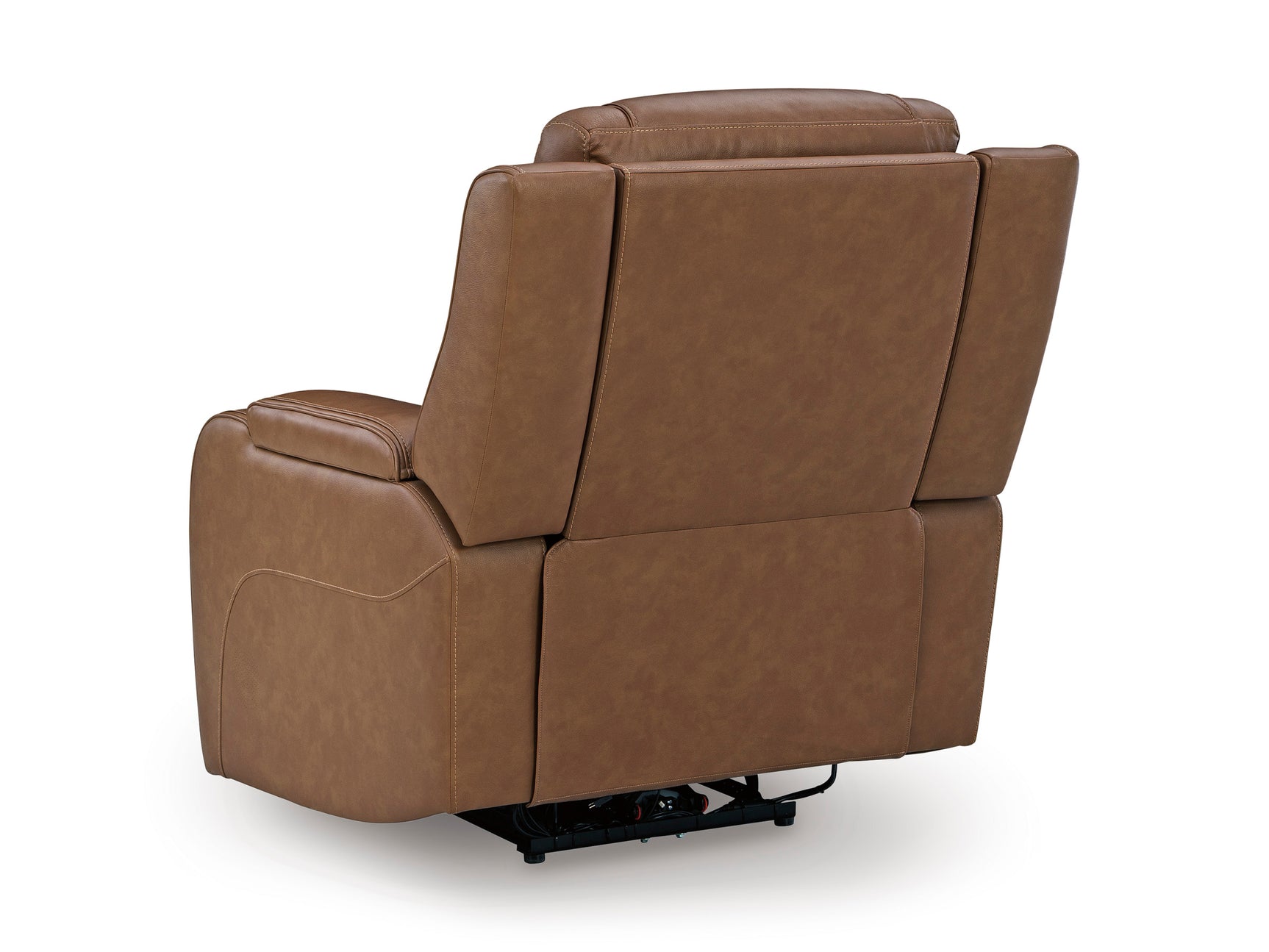 Knightington Caramel Power Recliner w/Audio Seating - Ornate Home
