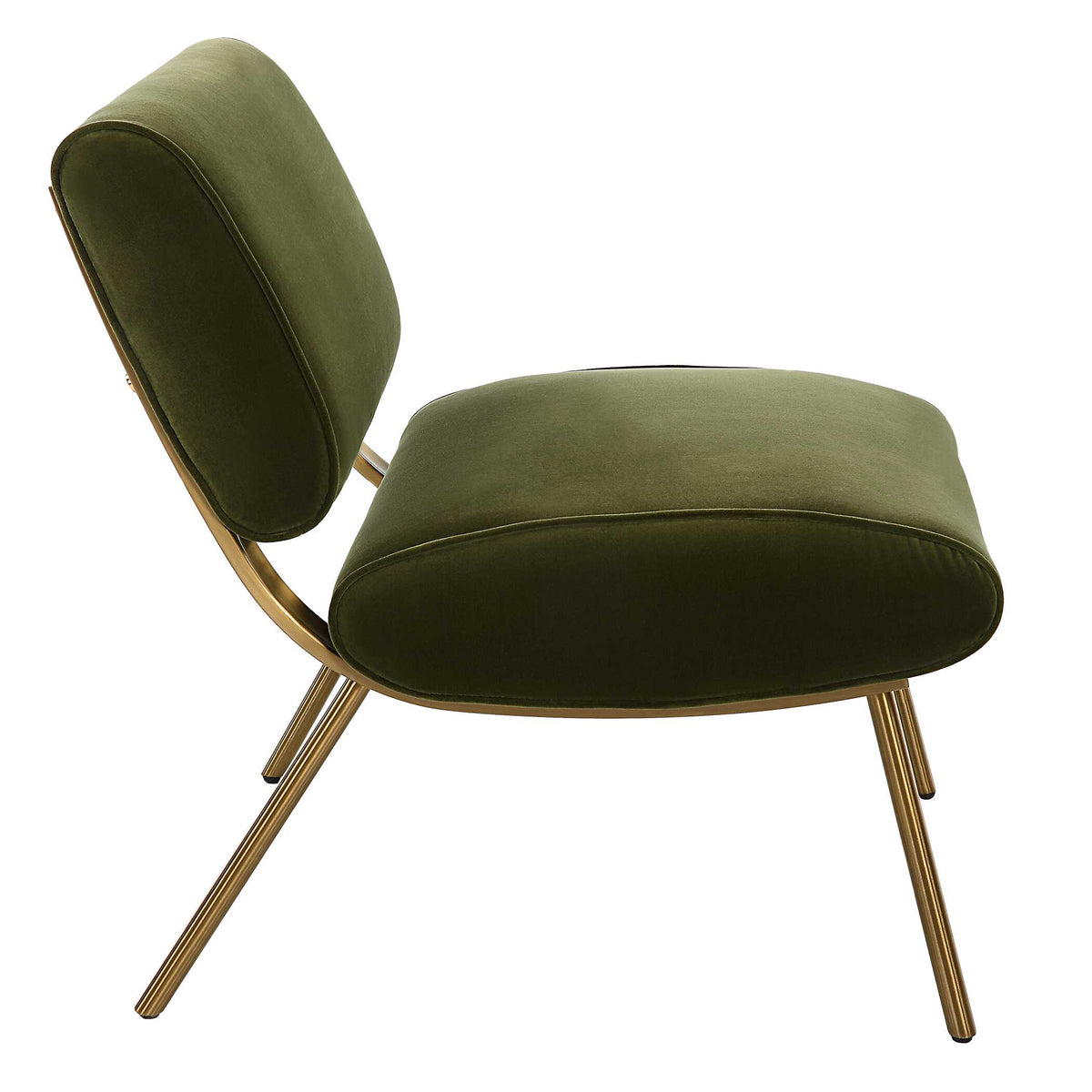 Knoll Green Mid-Century Accent Chair - Ornate Home