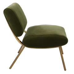 Knoll Green Mid-Century Accent Chair - Ornate Home