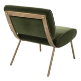 Knoll Green Mid-Century Accent Chair - Ornate Home