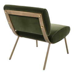 Knoll Green Mid-Century Accent Chair - Ornate Home
