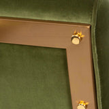 Knoll Green Mid-Century Accent Chair - Ornate Home