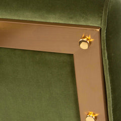 Knoll Green Mid-Century Accent Chair - Ornate Home