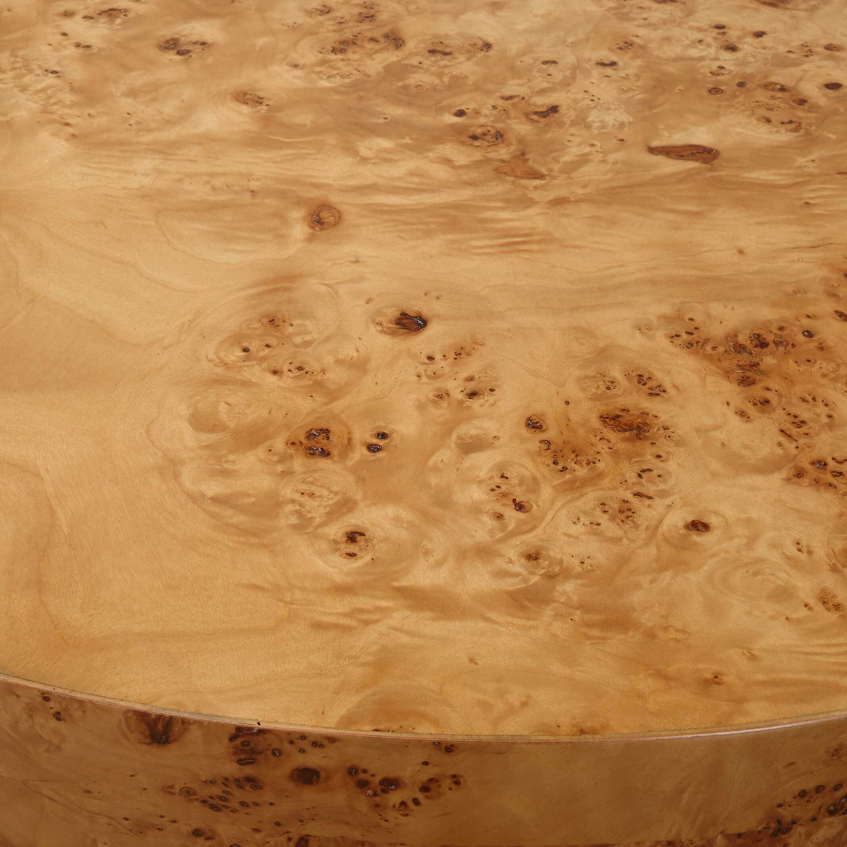 Knots Poplar Round Coffee Table - Ornate Home