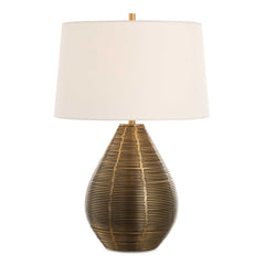 Knowles Brass Table Lamp - Ornate Home