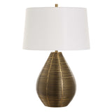 Knowles Brass Table Lamp - Ornate Home