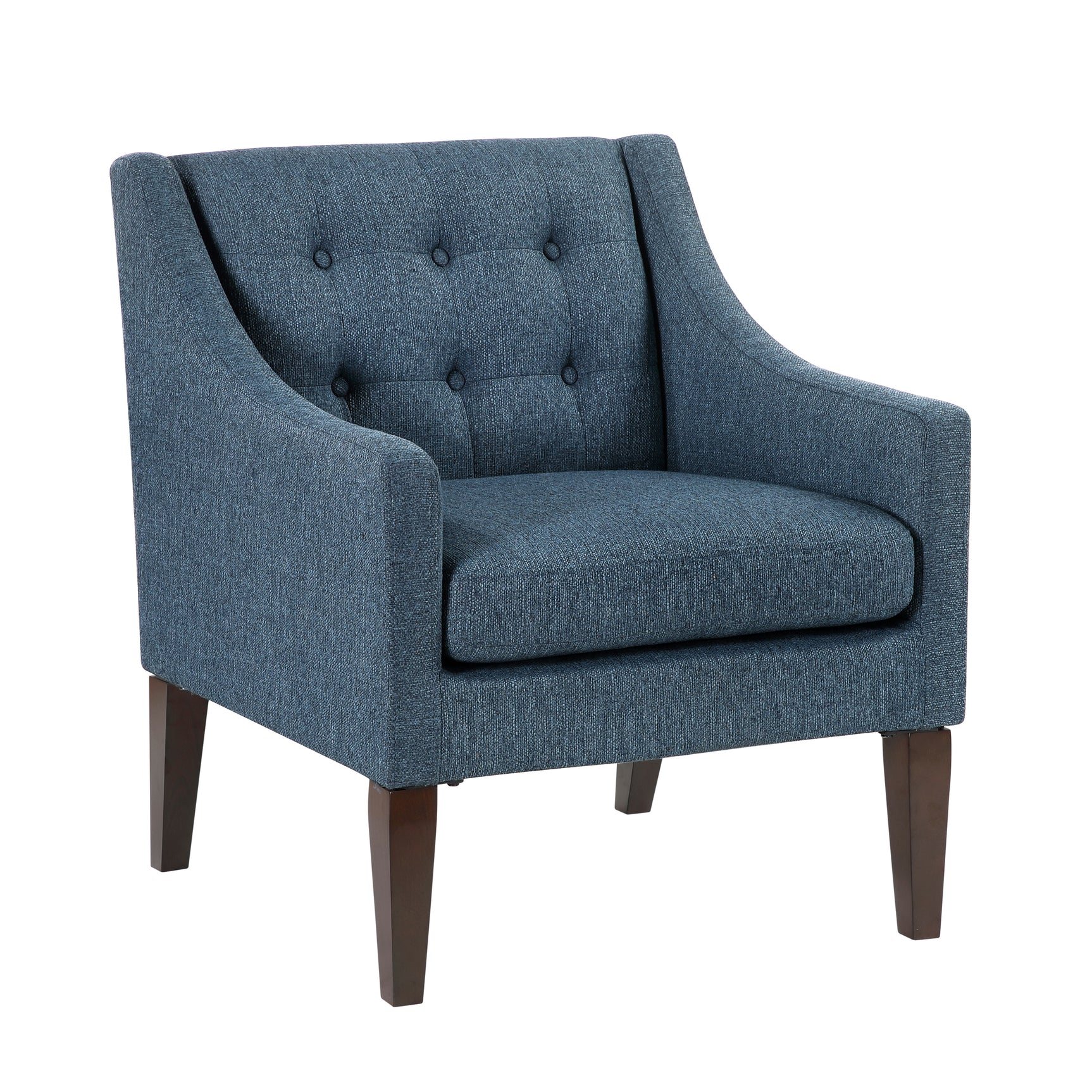 Knox Blue Accent Chair - Ornate Home