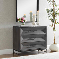 Knox Dark Walnut Accent Chest - Ornate Home
