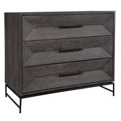 Knox Dark Walnut Accent Chest - Ornate Home