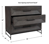 Knox Dark Walnut Accent Chest - Ornate Home