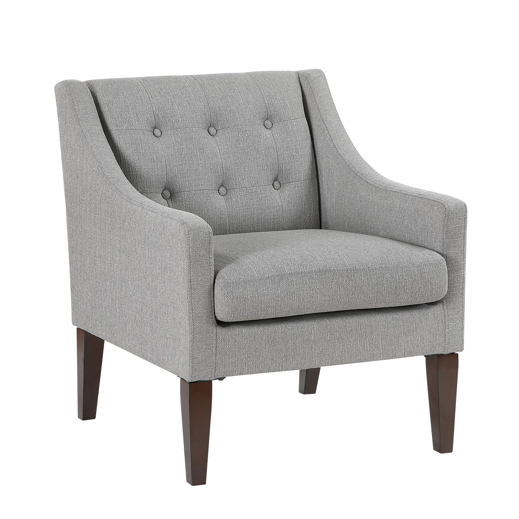 Knox Gray Accent Chair - Ornate Home