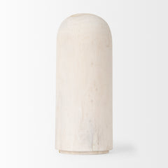 Knox Medium White-Wash Wood Decorative Object - Ornate Home