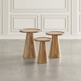 Knox Natural Nesting Tables (Set of 3) - Ornate Home