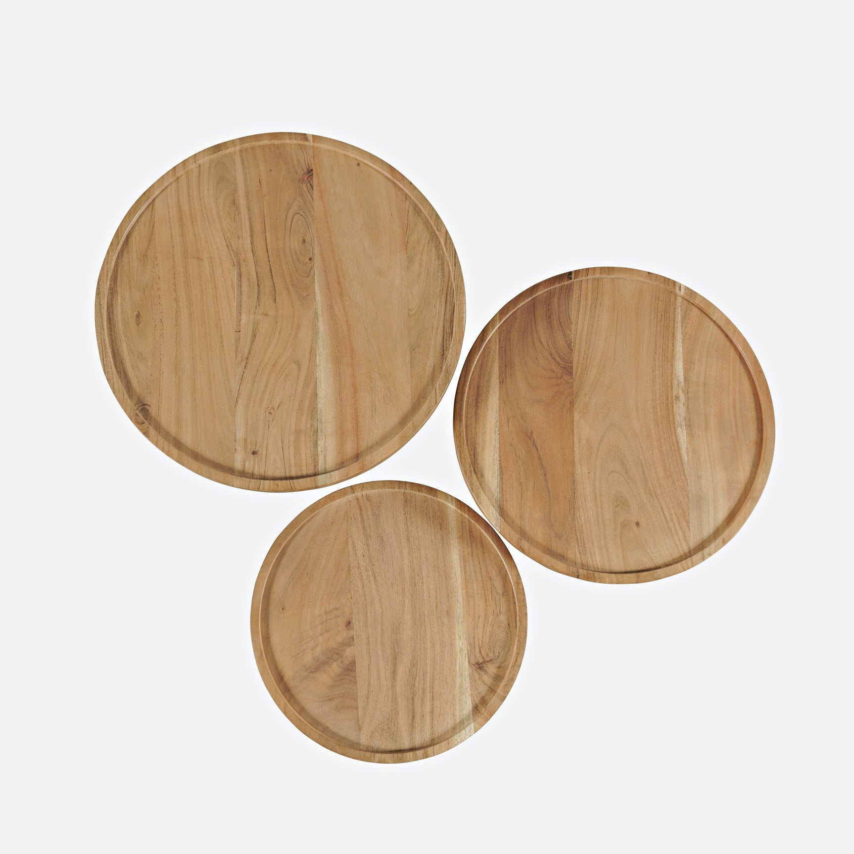 Knox Natural Nesting Tables (Set of 3) - Ornate Home