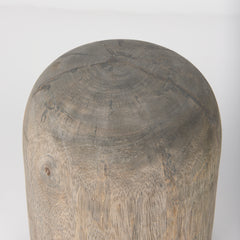 Knox Short Gray-Wash Wood Decorative Object - Ornate Home
