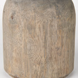 Knox Short Gray-Wash Wood Decorative Object - Ornate Home
