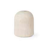 Knox Short White-Wash Wood Decorative Object - Ornate Home