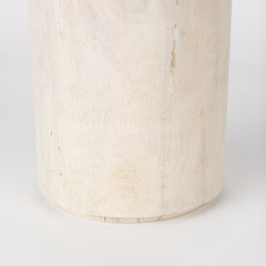 Knox Tall White-Wash Wood Decorative Object