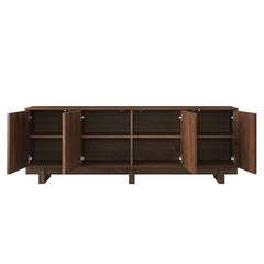 Knox Walnut 71 Inch TV Stand - Ornate Home