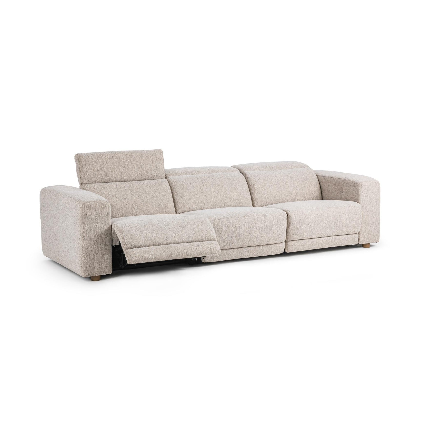 Knoxville Gray 3pc Sectional - Ornate Home