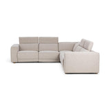 Knoxville Gray 5pc Power Recliner Sectional - Ornate Home
