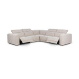 Knoxville Gray 5pc Power Recliner Sectional - Ornate Home