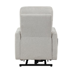Koa Silver Power Lift Chair With Massage Heat And Charging Port - Ornate Home