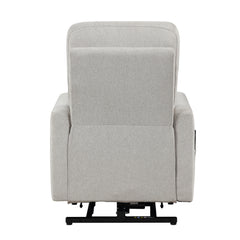 Koa Silver Power Lift Chair With Massage Heat And Charging Port - Ornate Home