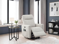 Koa Silver Power Lift Chair With Massage Heat And Charging Port - Ornate Home